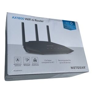 NETGEAR AX1800 WiFi 6 Router RAX10 Dual Band Gigabit 4-Stream 1.8Gbps New